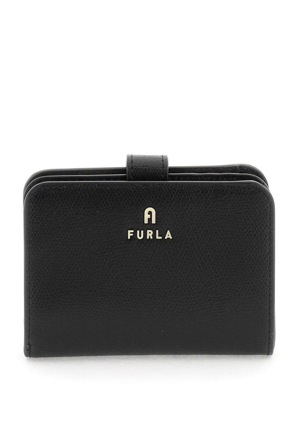 Furla Logo Lettering Compact Wallet