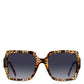 Safilo Square Sunglasses, 55mm