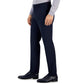 Men's Modern-Fit Solid Wool Blend Suit Trousers