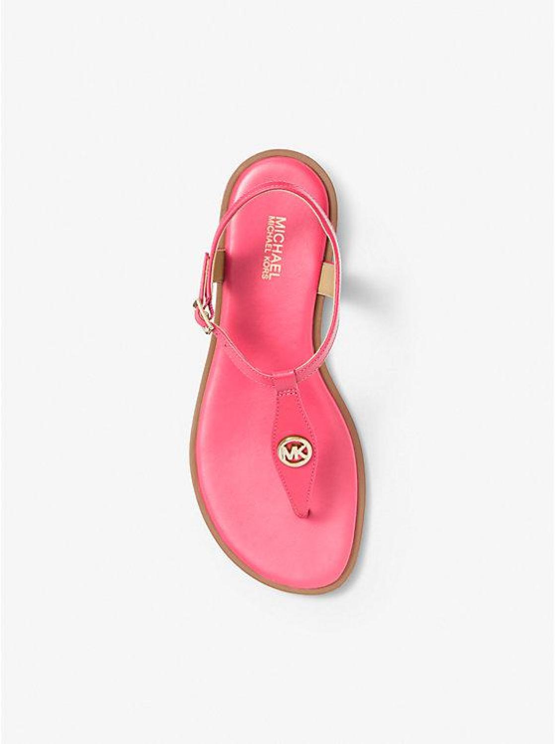 Mallory Leather T-Strap Sandal