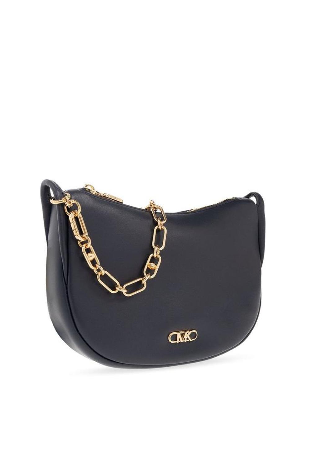 Michael Michael Kors Logo Plaque Chained Small Shoulder Bag
