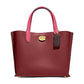 Color-Block Leather Willow Tote 24