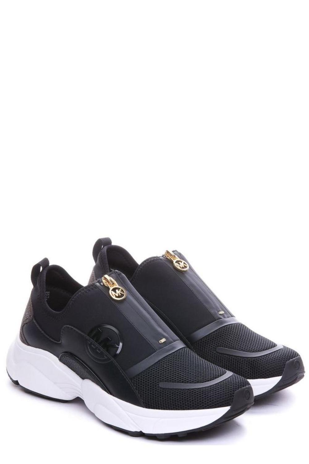 Michael michael kors ace leather and scuba sneaker deals