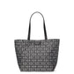Noel Printed Fabric Large Tote