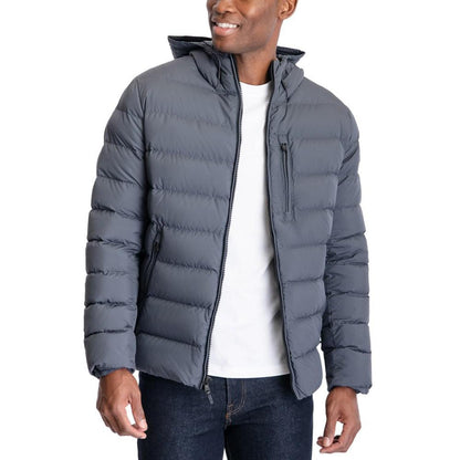Men's Hooded Puffer Jacket, Created For Macy's
