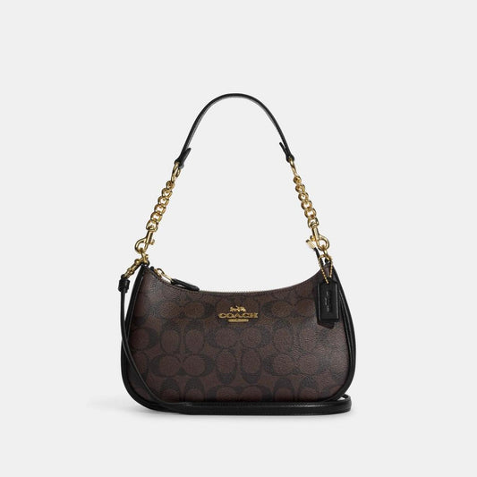Coach Outlet Teri Shoulder Bag In Signature Canvas