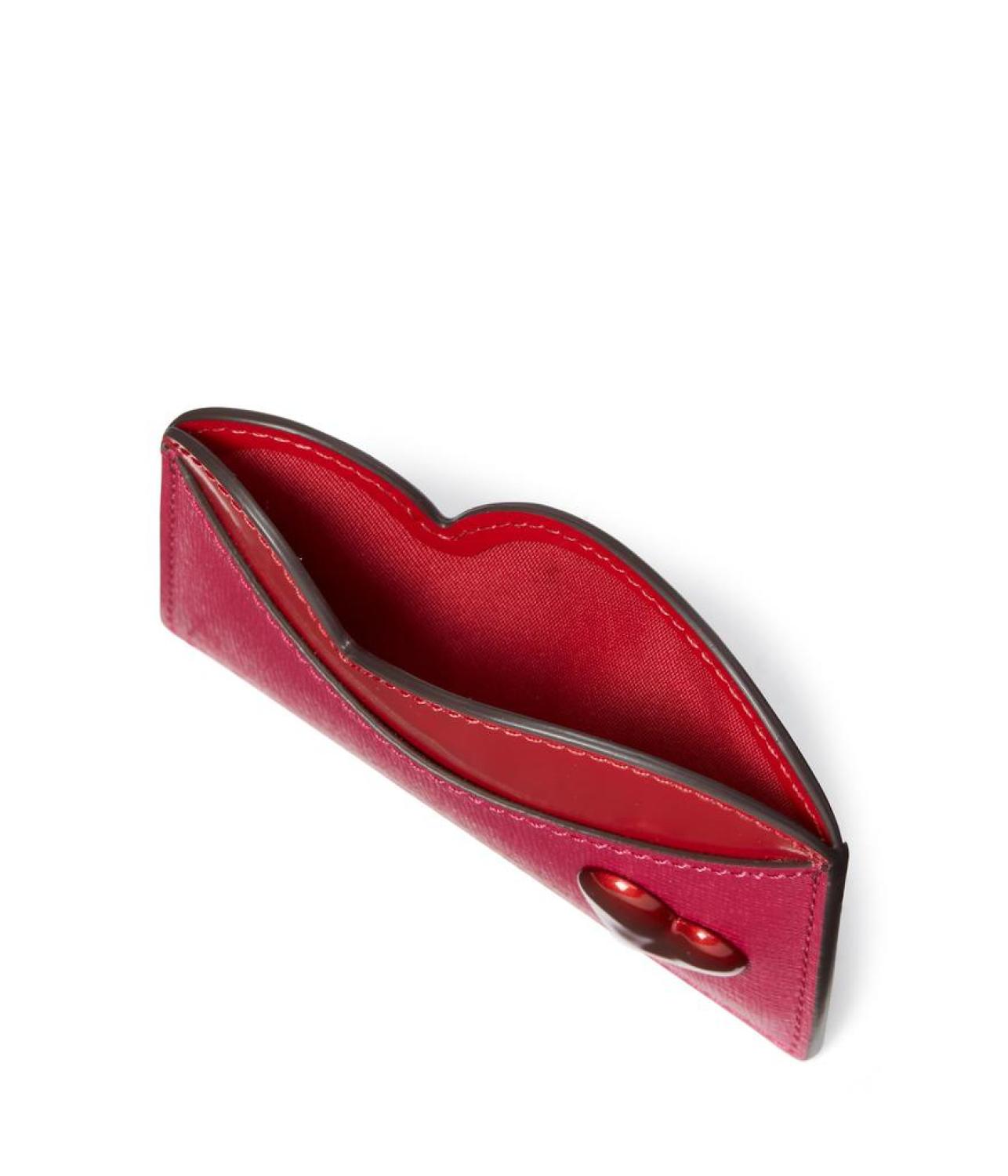 Pitter Patter Smooth Leather Card Holder