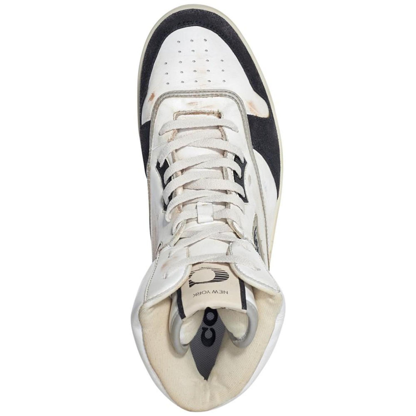 Men's Distressed High Top Sneakers