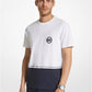 Two-Tone Logo Cotton T-Shirt