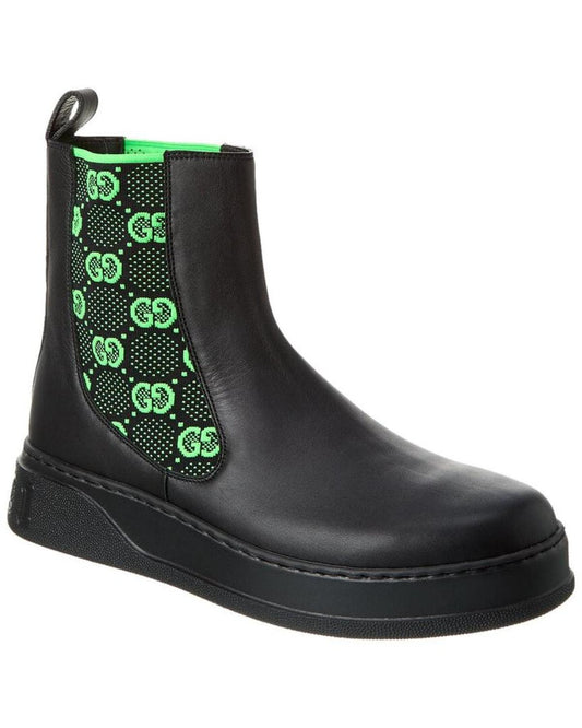 Gucci GG Leather Boot