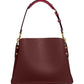 Color-Block Leather Willow Shoulder Bag