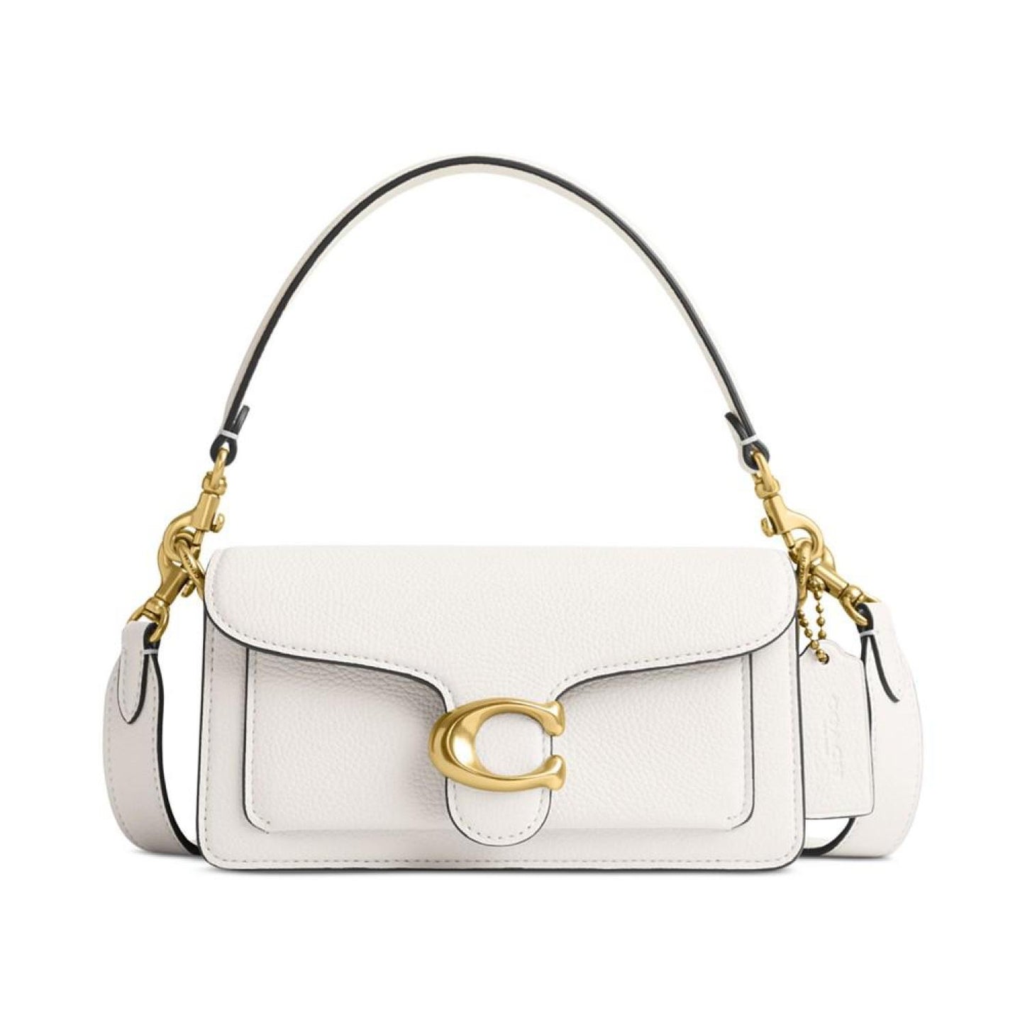 Tabby 20 Polished Pebble Leather Mini Shoulder Bag