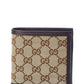 Gucci Original GG Canvas & Leather Wallet, os, Brown