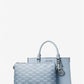 Charlotte Medium 2-in-1 Saffiano Leather and Logo Tote Bag