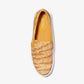 Keaton Animal Logo Print Leather Slip-On Sneaker