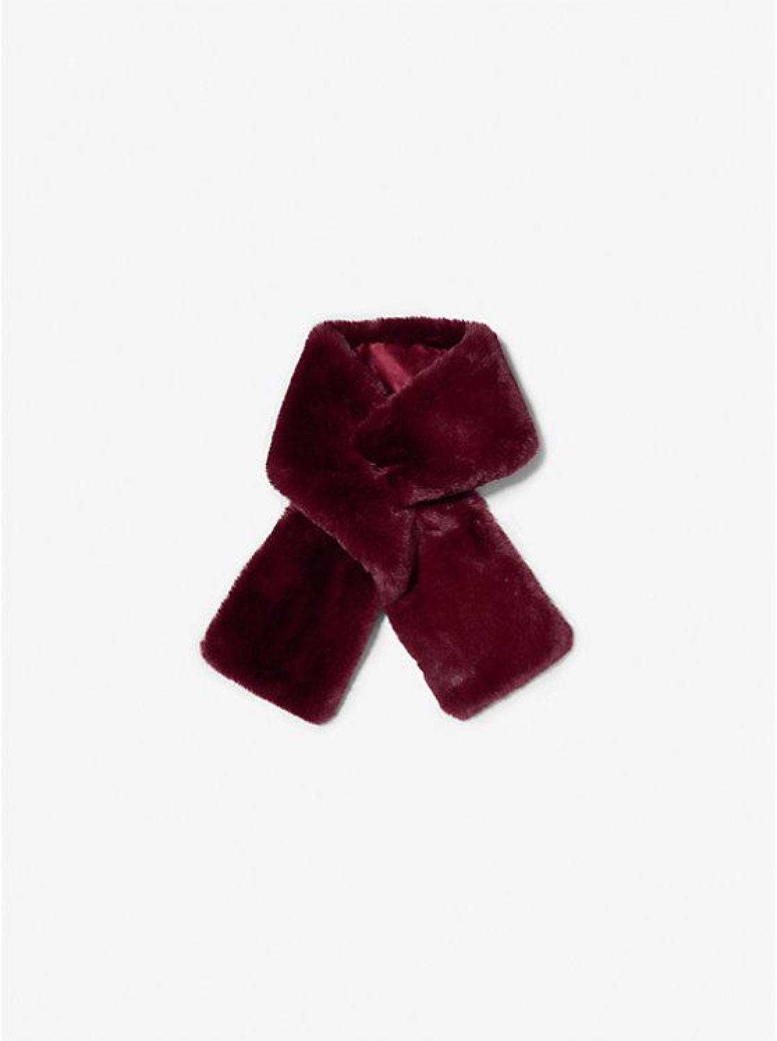 Faux Fur Pull-Through Scarf