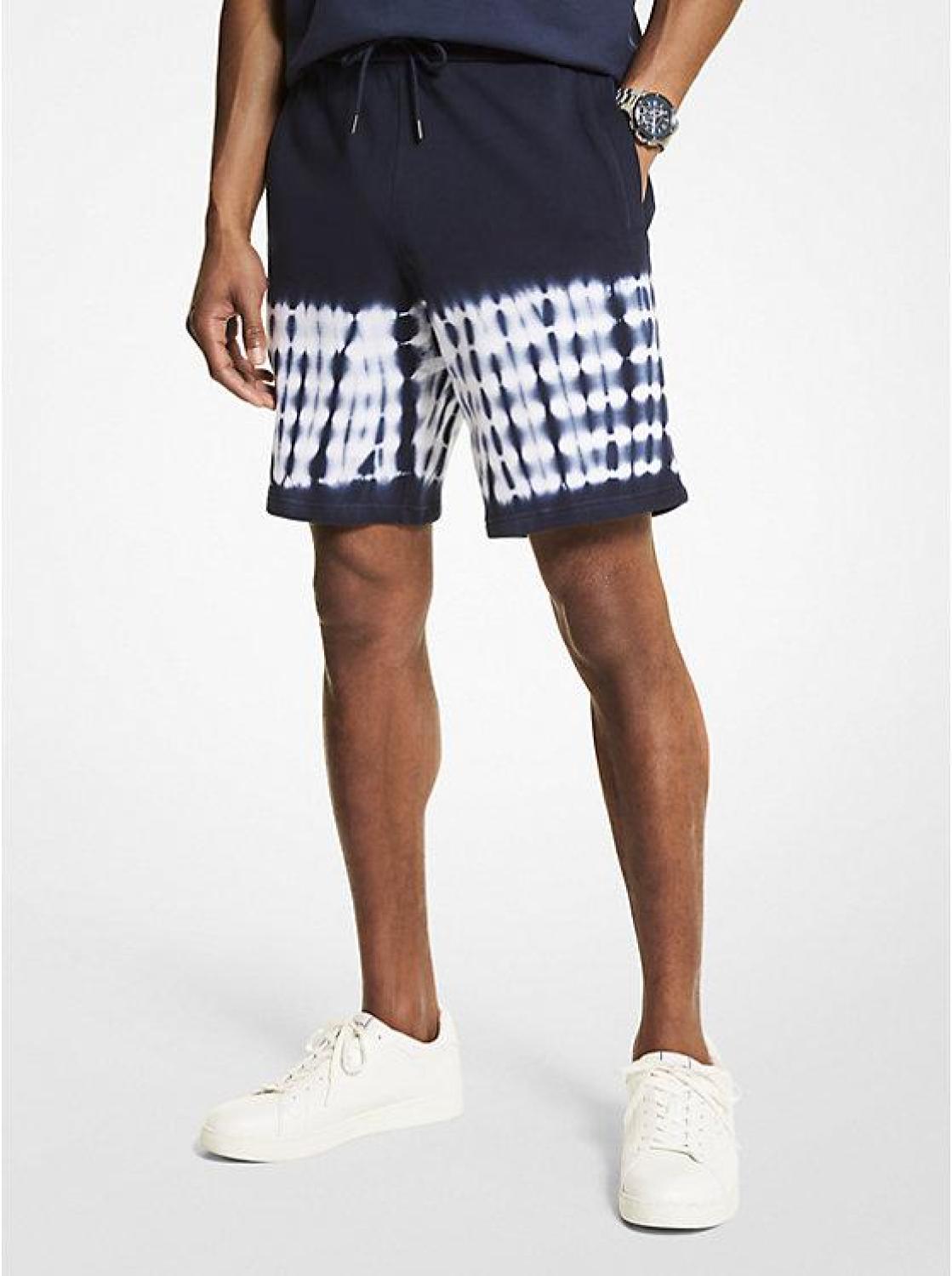 Tie Dye Cotton Shorts