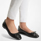 Nori Leather Ballet Flat