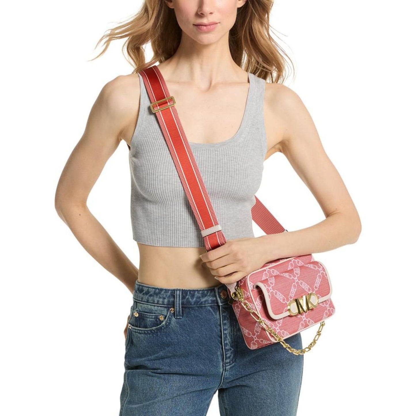 Parker Medium Chain Swag Camera Crossbody
