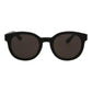 Round-Frame Acetate Sunglasses