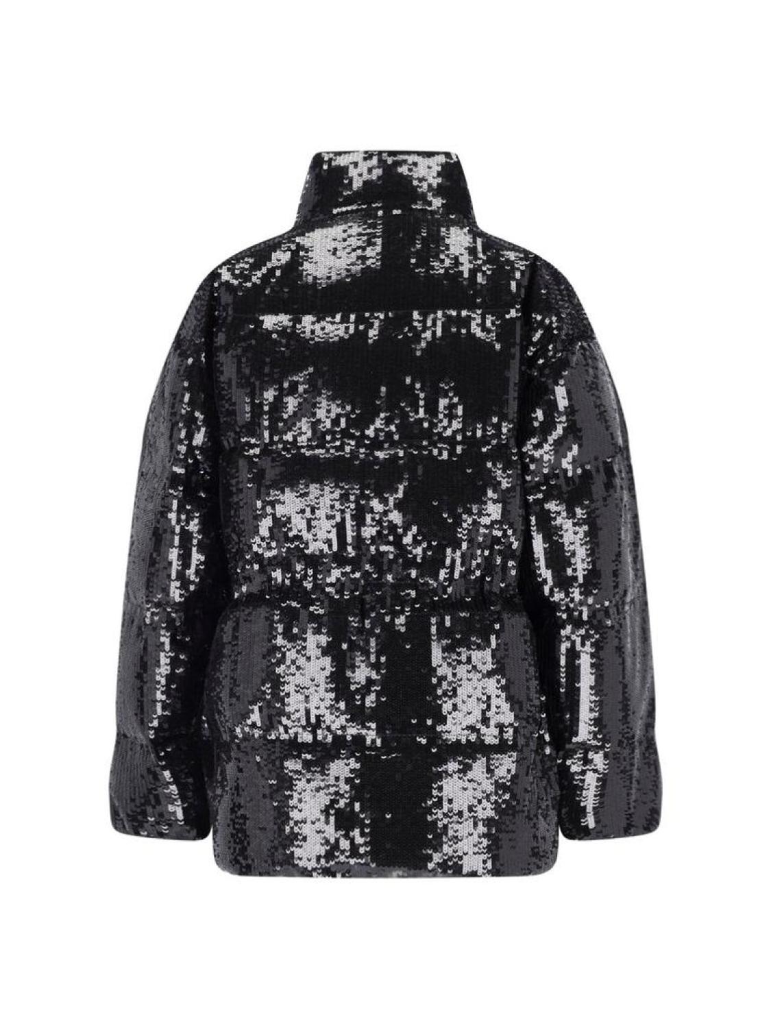 Michael Michael Kors Sequin Embellished Puffer Jacket