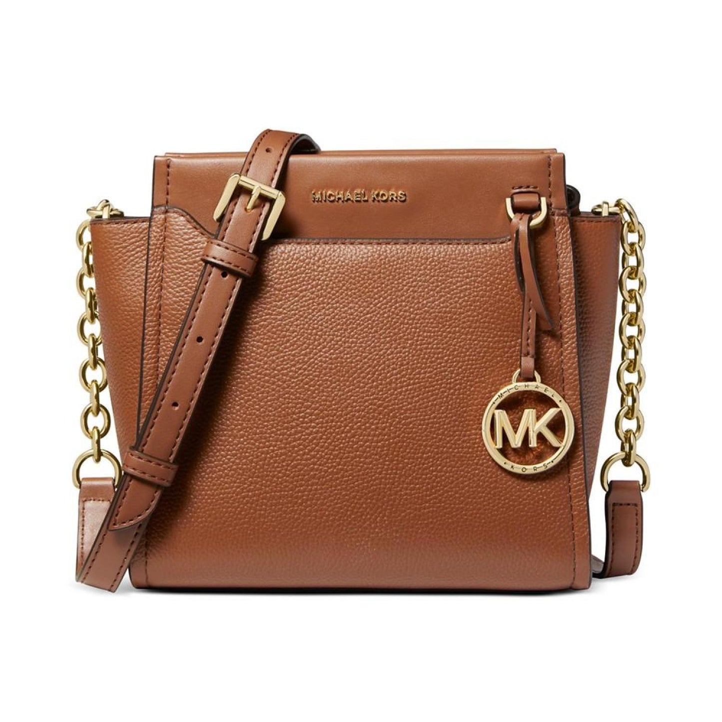 Graham Small North South Leather Messenger