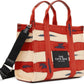 Red 'The Americana' Tote