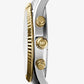 Oversized Lexington Two-Tone Watch