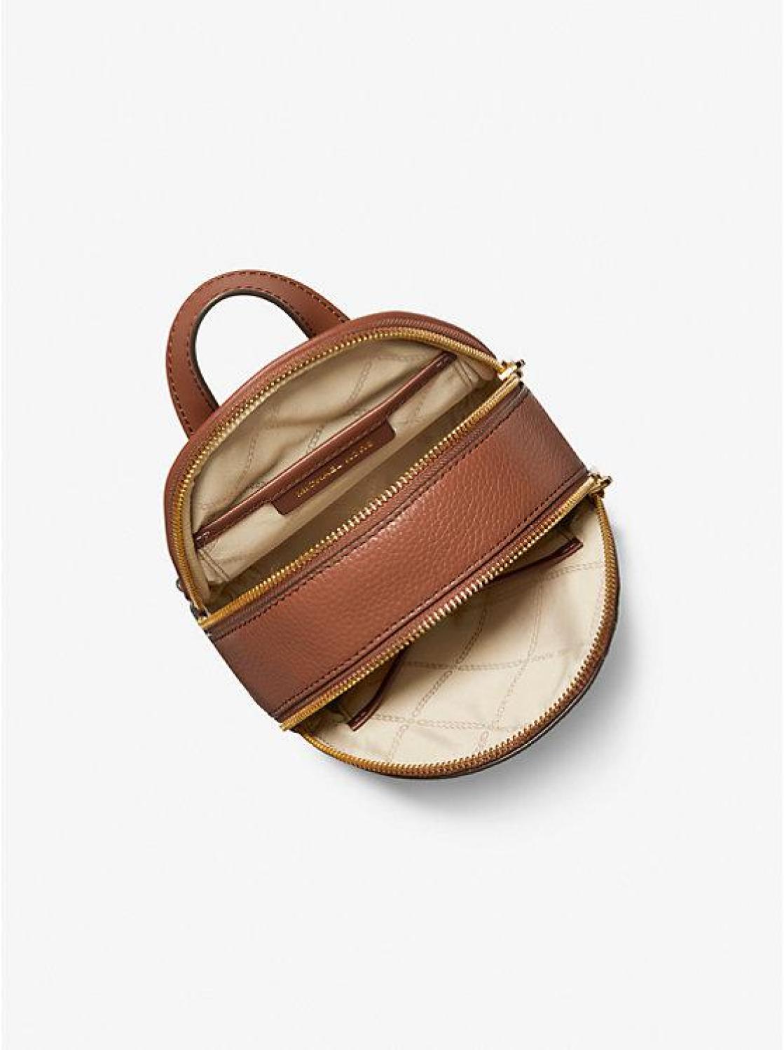Brooklyn Extra-Small Pebbled Leather Backpack