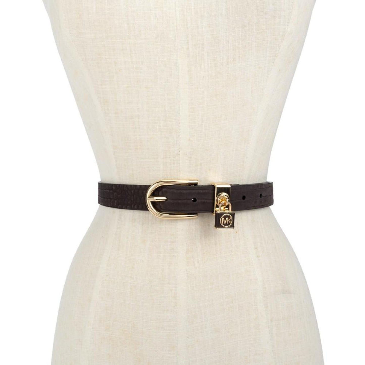 Women's Croc-Embossed Belt