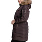 Women's Plus Size Faux-Fur-Trim Hooded Puffer Coat, Created for Macy's