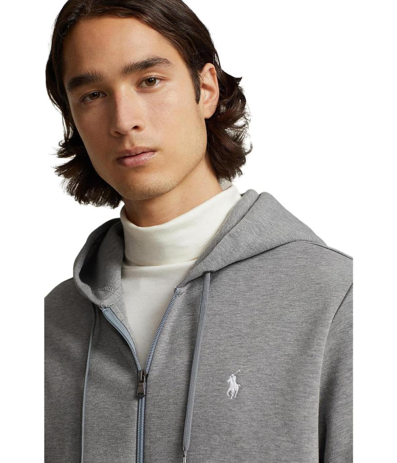 Double-Knit Full-Zip Hoodie