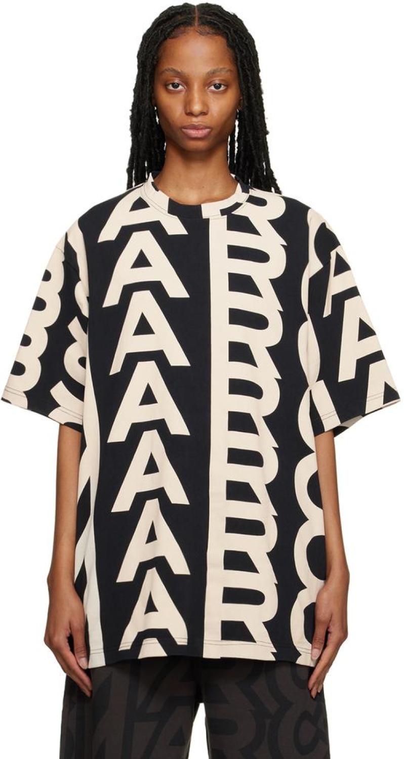 Black 'The Monogram' T-Shirt