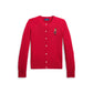 Polo Bear Mini-Cable Cotton Cardigan (Big Kids)