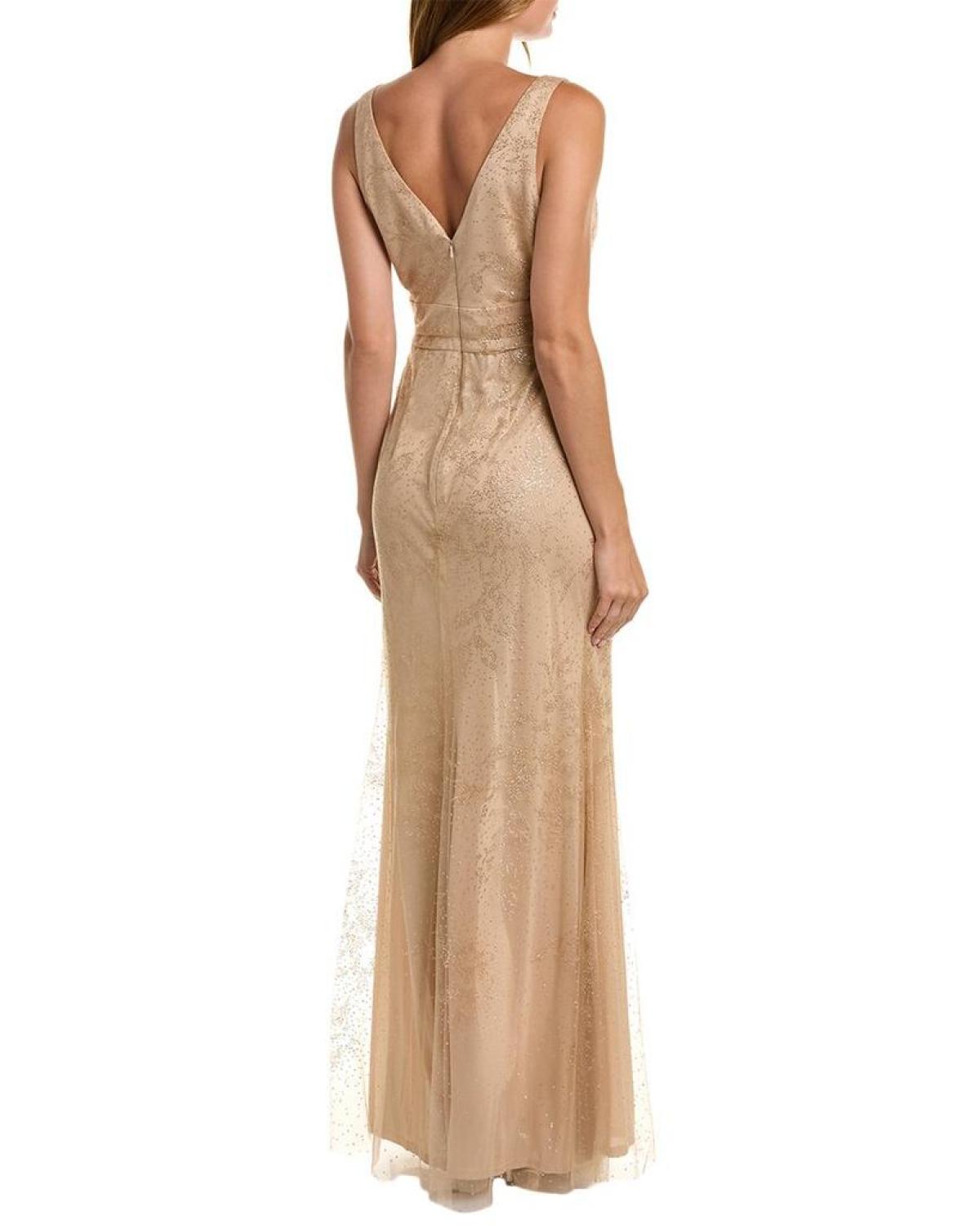 Marchesa Notte Glitter Gown