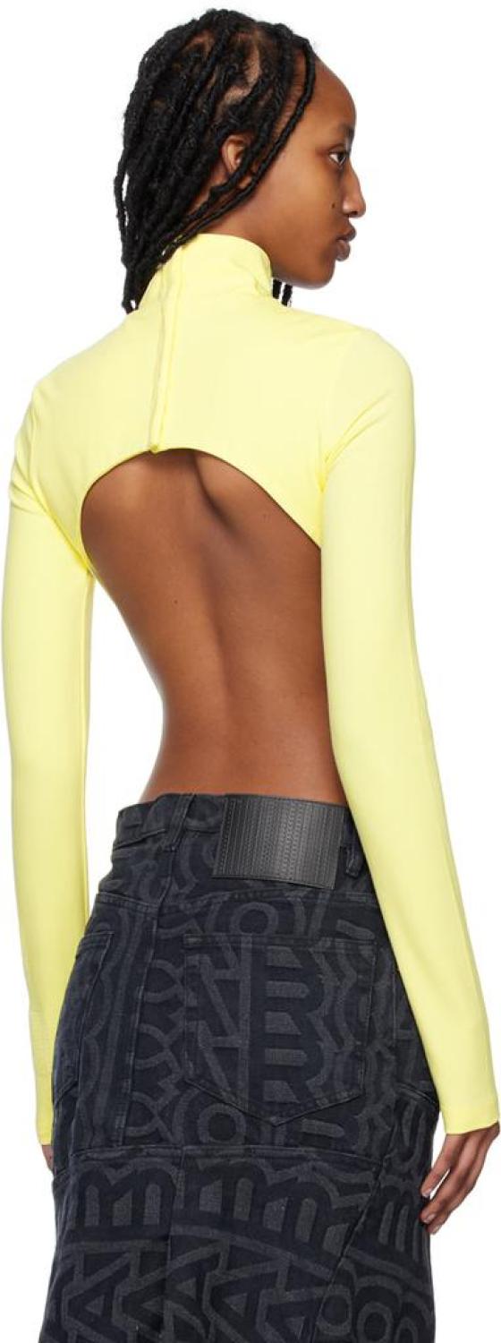 Yellow 'The Cutout' Bodysuit