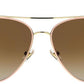 Kate Spade Avaline Aviator Frame Sunglasses