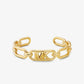 Empire Precious Metal-Plated Brass Chain-Link Cuff