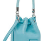 Blue 'The Leather Mini Bucket' Bag
