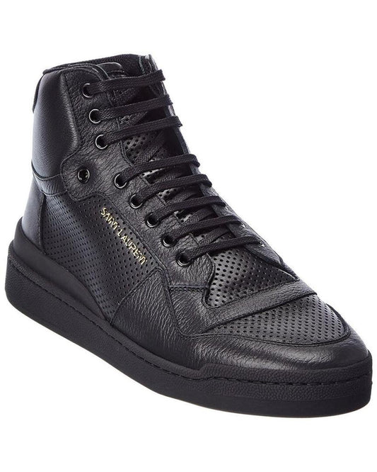 Saint Laurent SL/24 Leather High-Top Sneaker