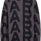 Gray 'The Monogram Distressed' Sweater