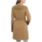 Women's Doubled-Faced Wool Blend Wrap Coat