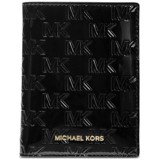 Logo Medium Embossed Passport Wallet