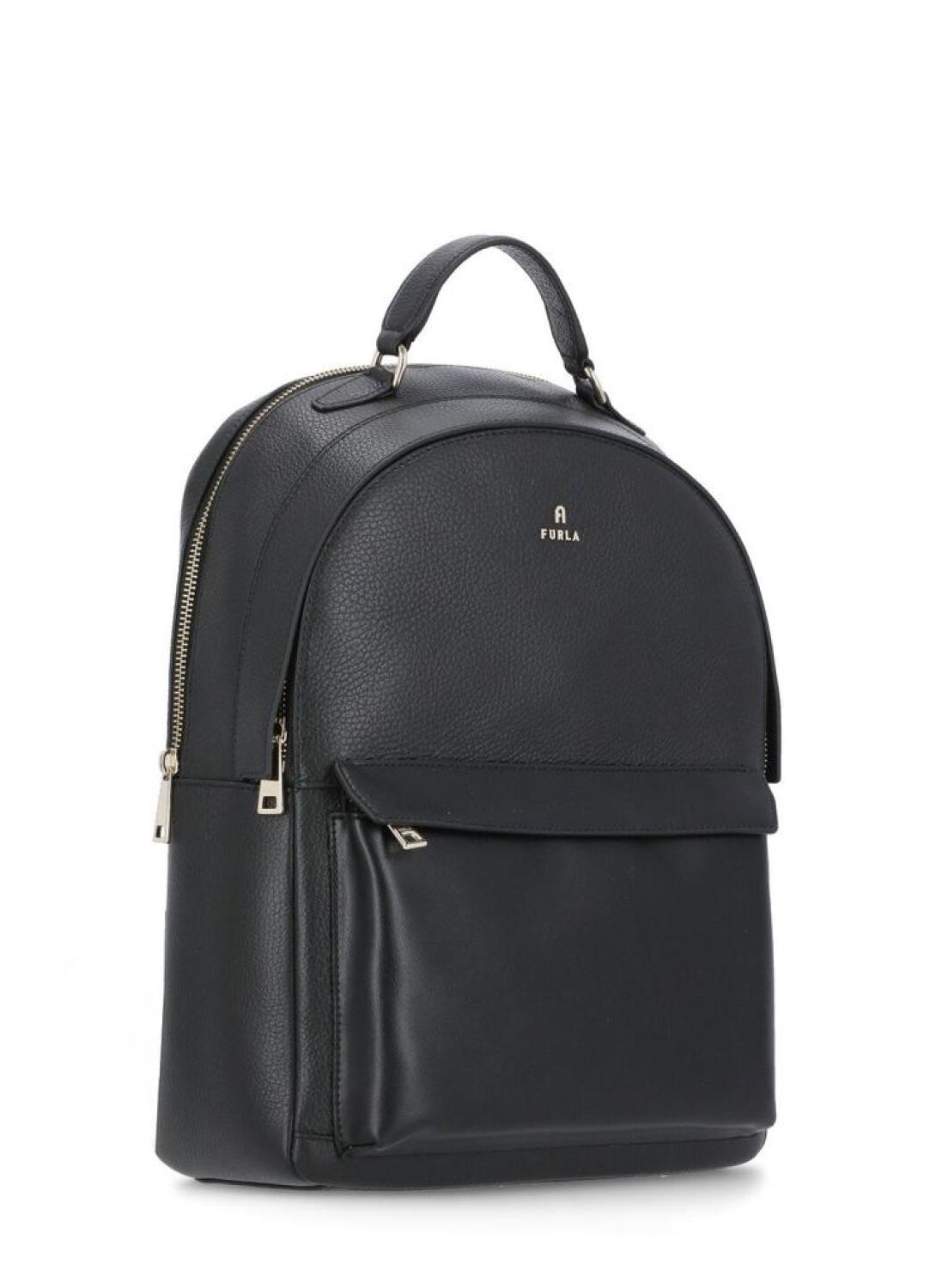Furla Logo Plaque Backpack