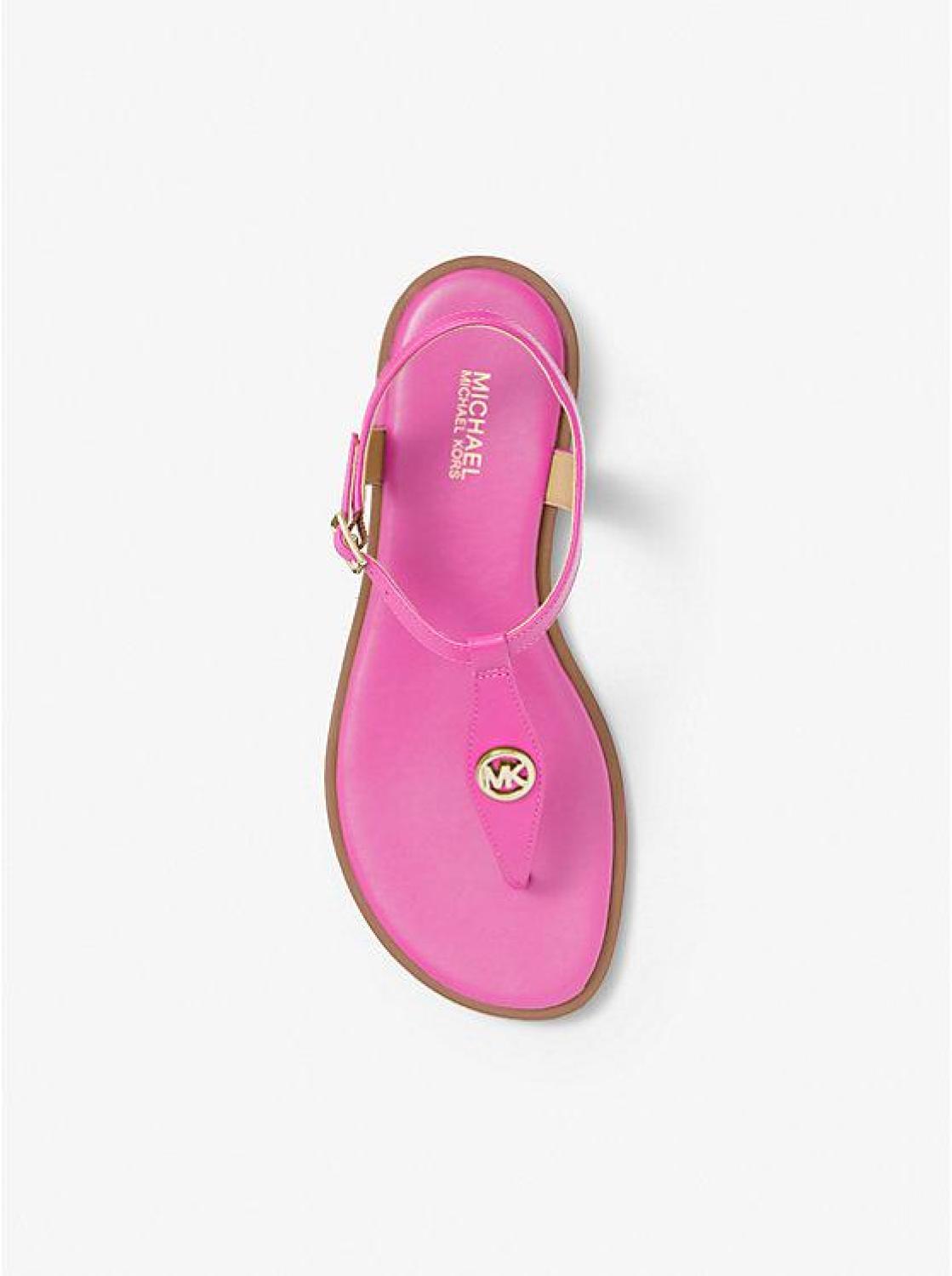 Mallory Leather T-Strap Sandal