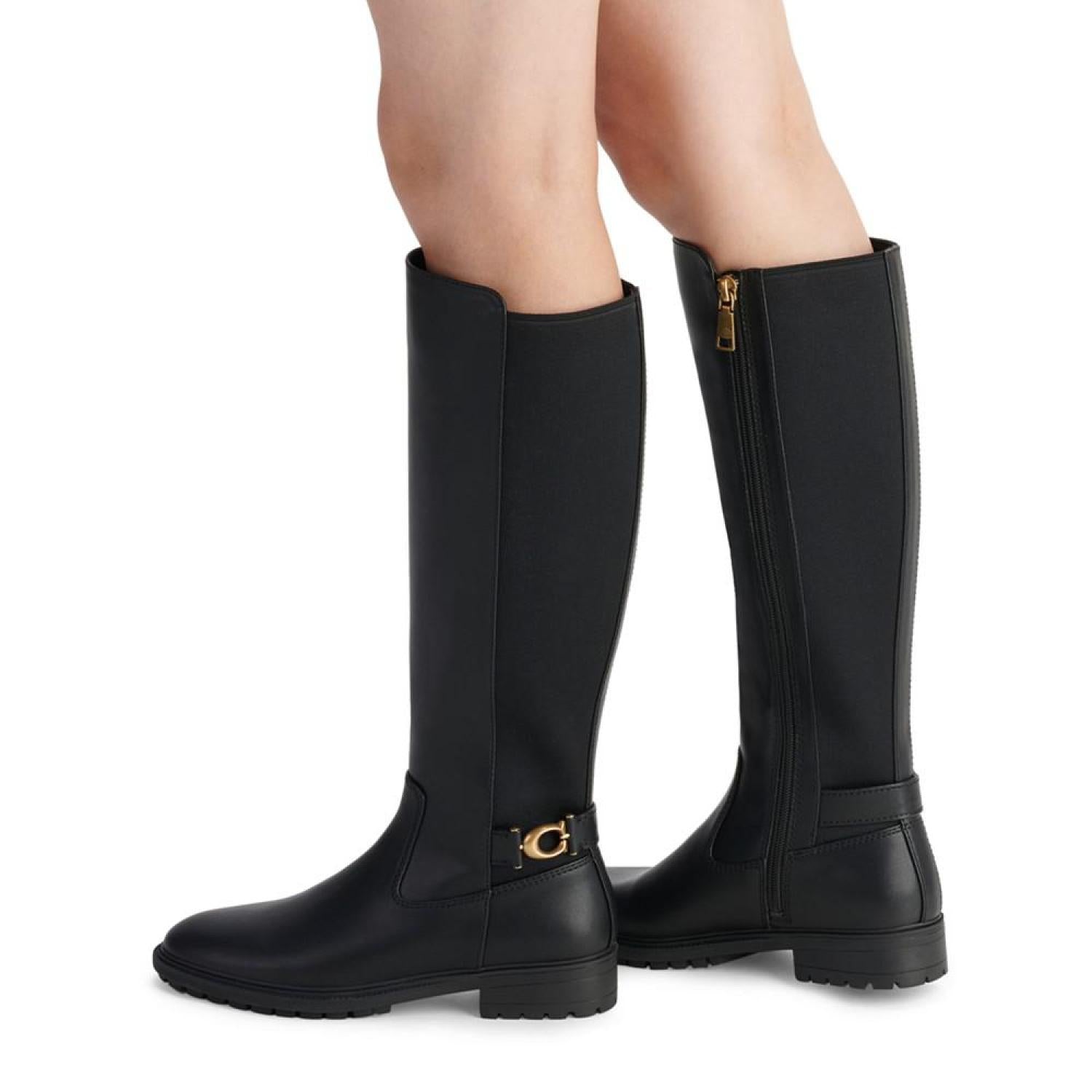 Lug sole sales riding boots