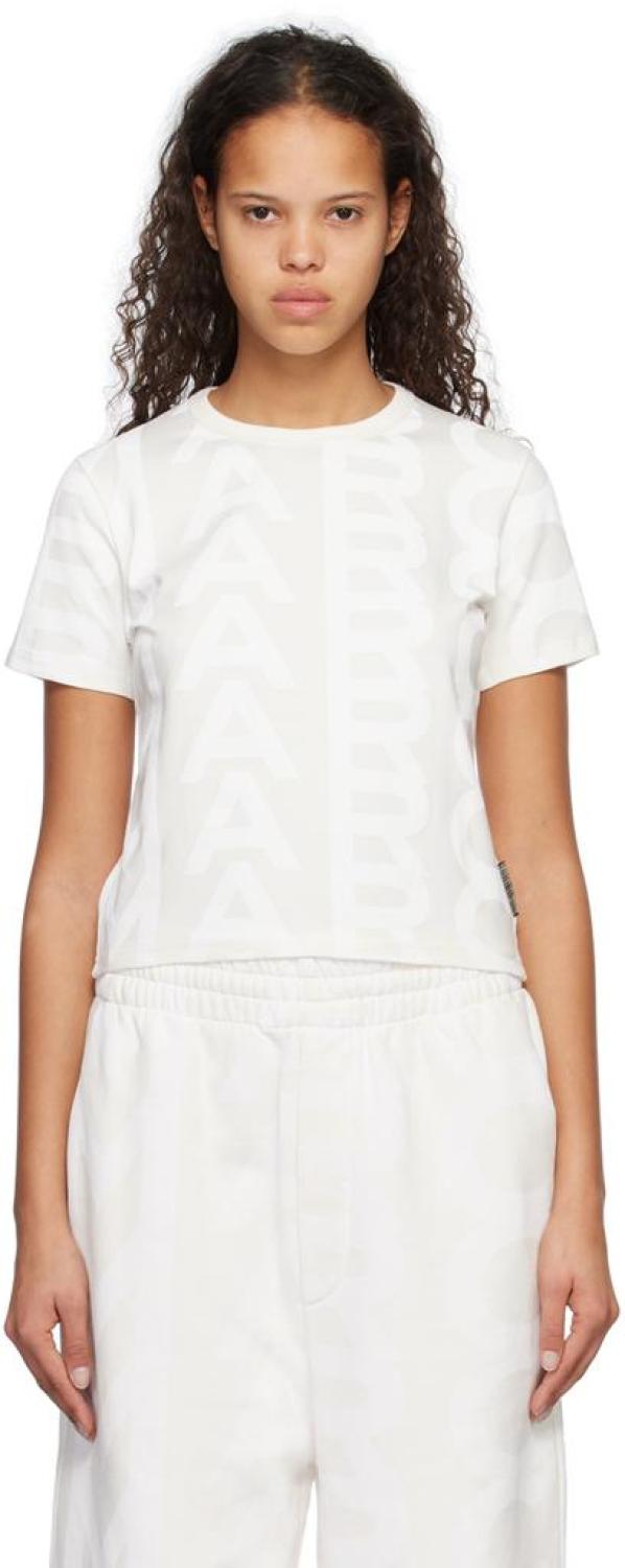 White & Off-White 'The Monogram' T-Shirt