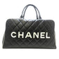 Chanel Matrasse  Leather Travel Bag (Pre-Owned)