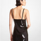 Sequined Mesh Tank Dress