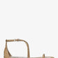 Polly Crocodile Embossed Leather Sandal